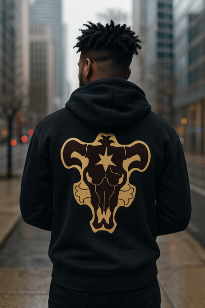 Black Clover: Black Bulls Hoodie